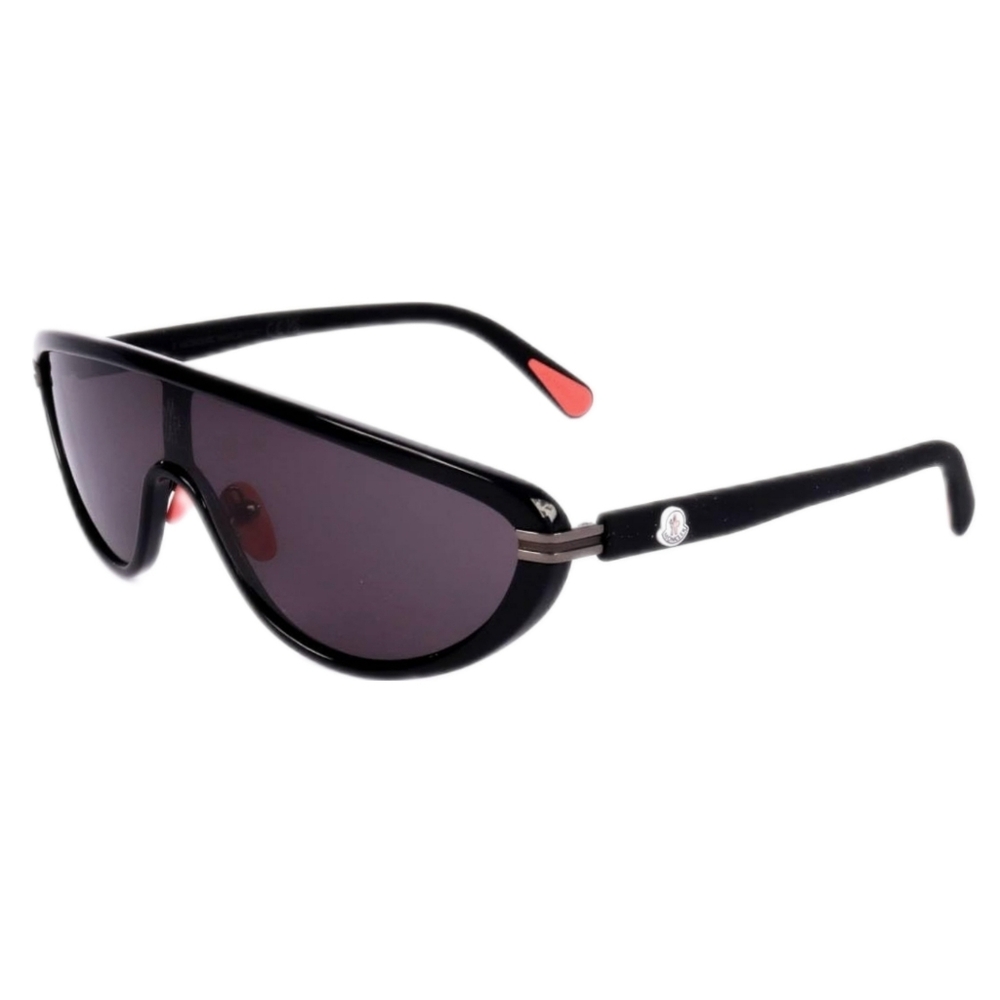 Moncler Black Unisex Sunglasses